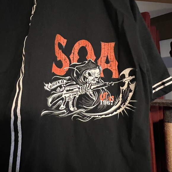 SOA button up jersey!!! - Picture 7 of 8